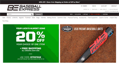 Desktop Screenshot of baseballexpress.com