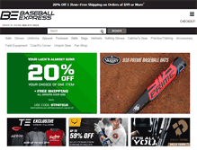 Tablet Screenshot of baseballexpress.com